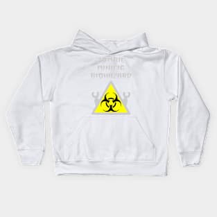 ZOMBIE MINIFIG BIOHAZARD Kids Hoodie